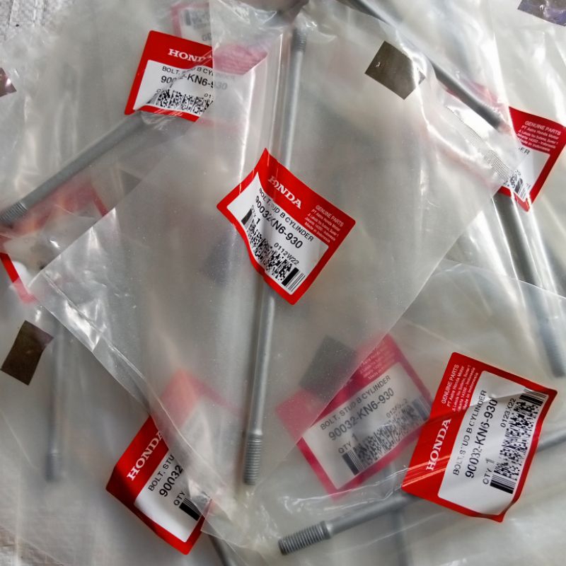 Baut Sunduk Tiger ORI AHM Panjang Baut Ancer baut sunduk Tiger Revo Tiger lama ORI Ahm kode 90032-KN