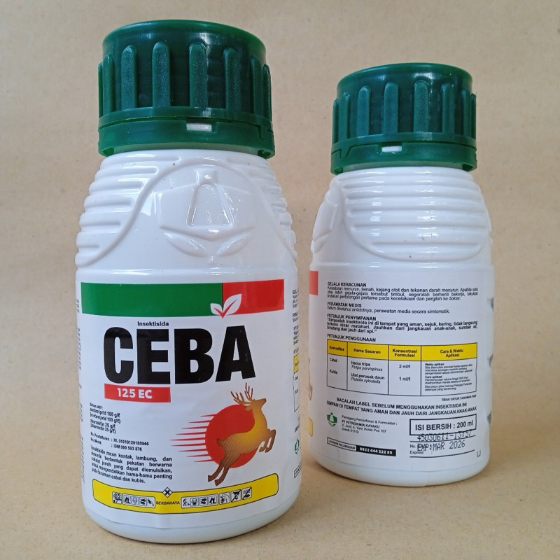 CEBA 125 EC Bahan Aktif Acetamiprid dan Abamectin