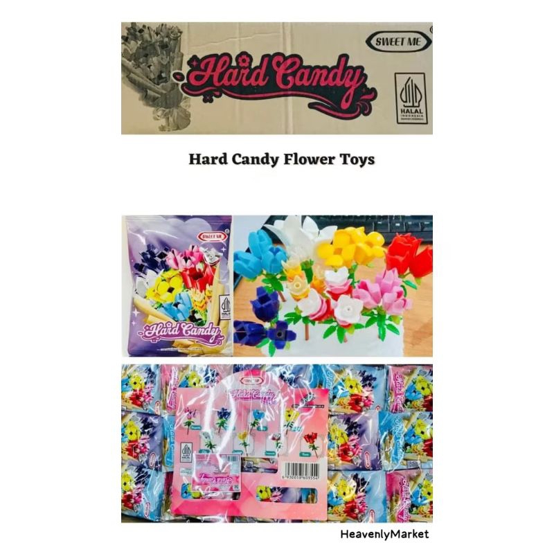

SWEET ME PERMEN HARD CANDY FLOWERS ISI 30
