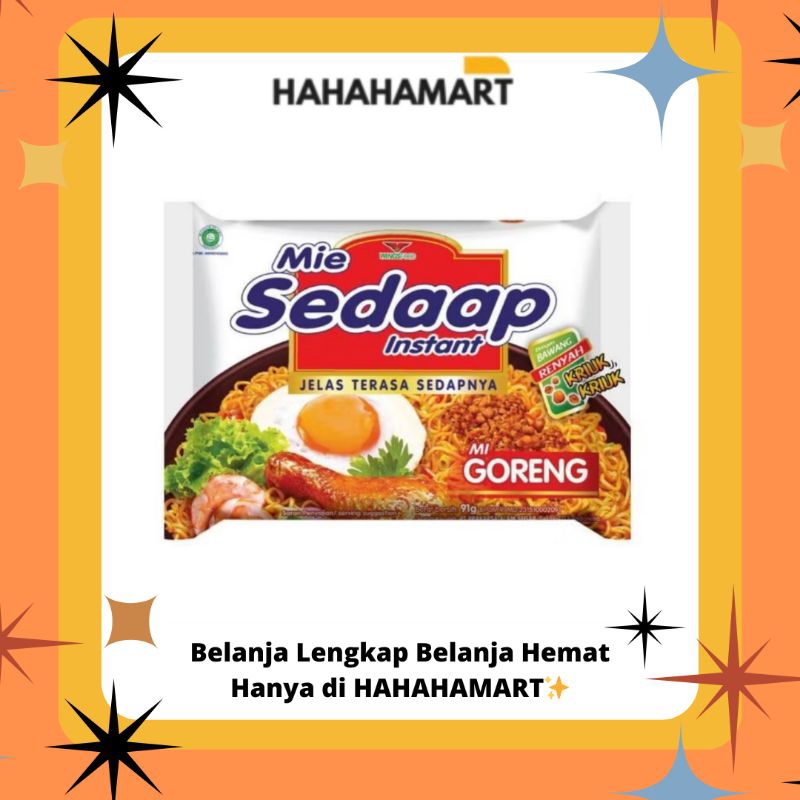 

✨️hahahamart_sby✨️SEDAP GORENG | MIE INSTANT KARTONAN