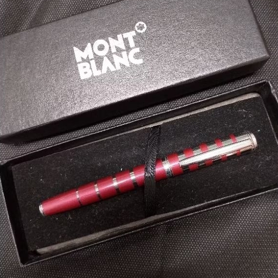 

Pulpen Mewah Branded LIMITED Monblang Roller Ball Sign Pen Lengkap Dengan Box Exlusive