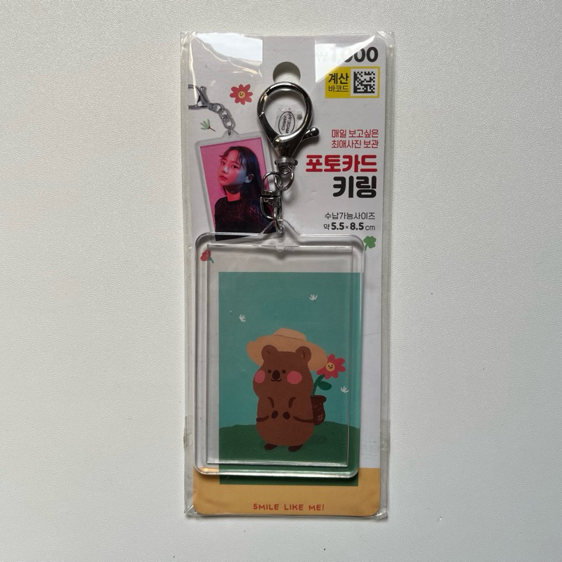 [READY STOCK] Acrylic Photocard Holder Daiso