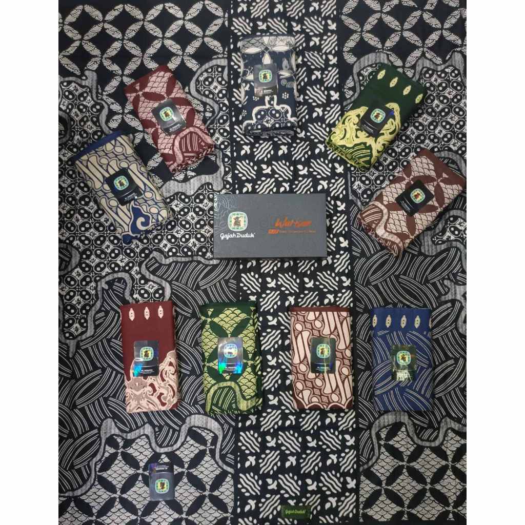 Sarung Gajah Duduk Batik Warisan Kembang | Sarung Batik Murah