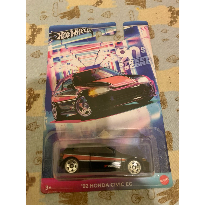 Hotwheels Civic EG 90’s scene