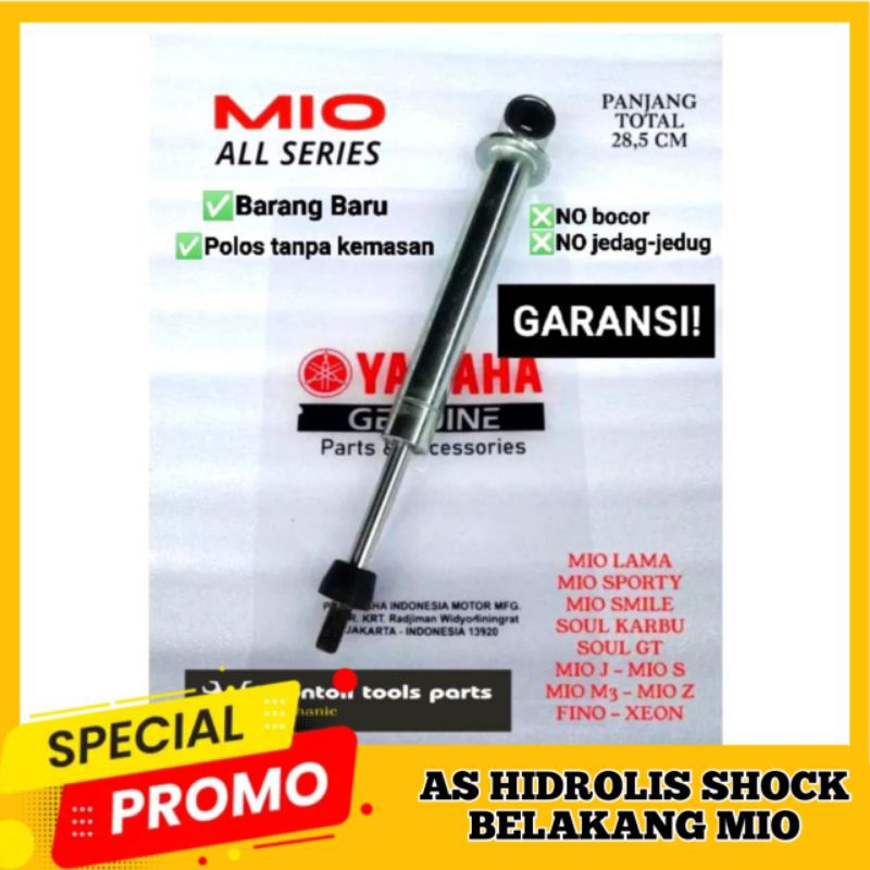 Hidrolis hidrolik as shock shok sok belakang motor mio sporty mio soul mio j xeon mio m3