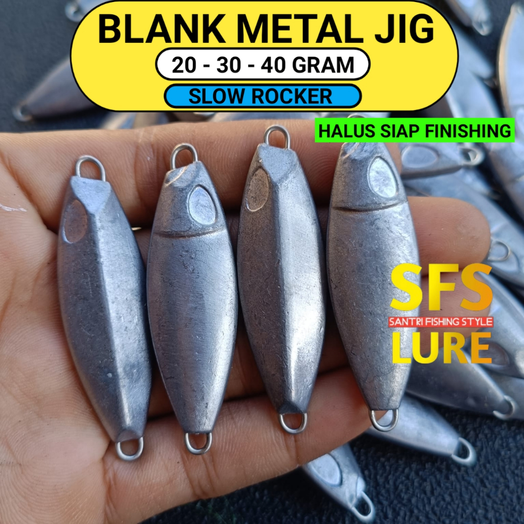 blank metal jig 30gram 20gram metal jig blank 20gram metal jig bleng metal jig blang umpan pancing j