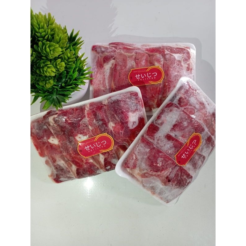 

Daging Slice Non Lemak / Daging Slice Teriyaki Premium / Daging Frozen Food