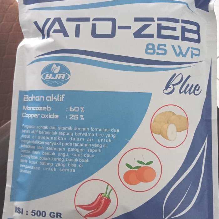 Fungisida Yato-Zeb Mancozeb + Tembaga 25%