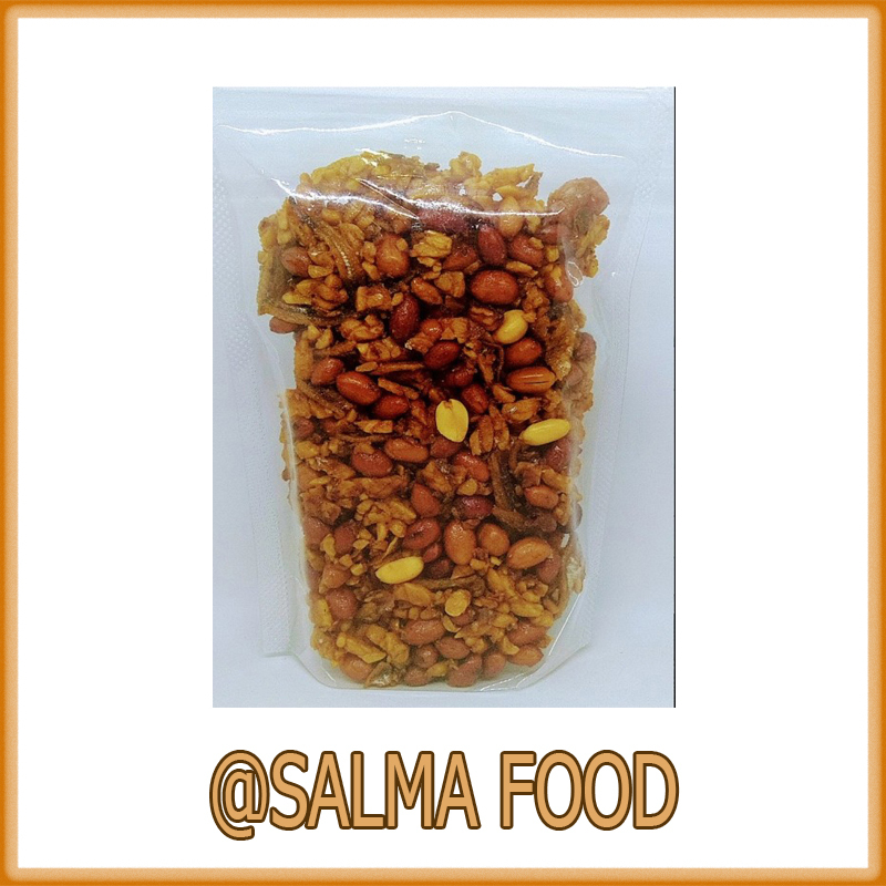 

Kering Orek Tempe Teri Kacang Balado 100 gram Terhemat