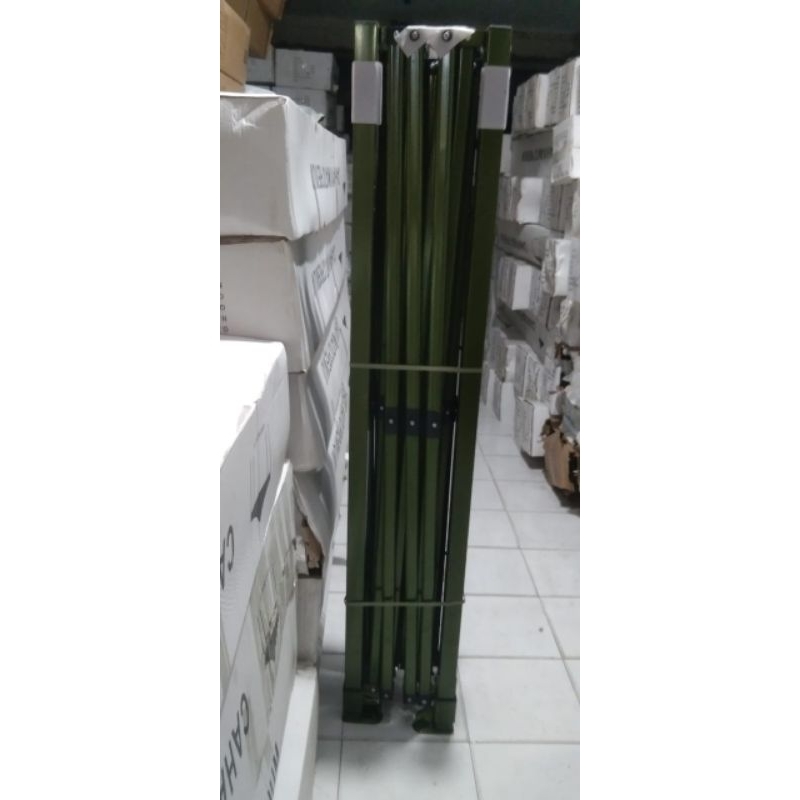 rangka tenda lipat ukuran 3x4,5 besi super premium ketebalan besi 1,4mm