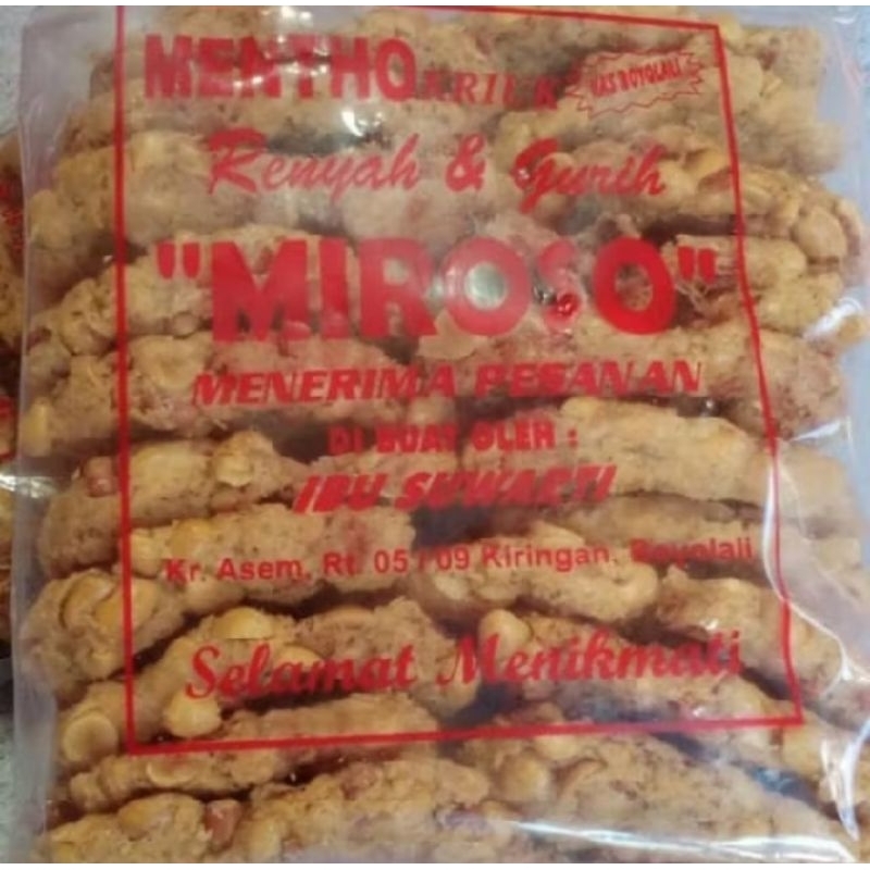 

Mentho kacang 300 gr