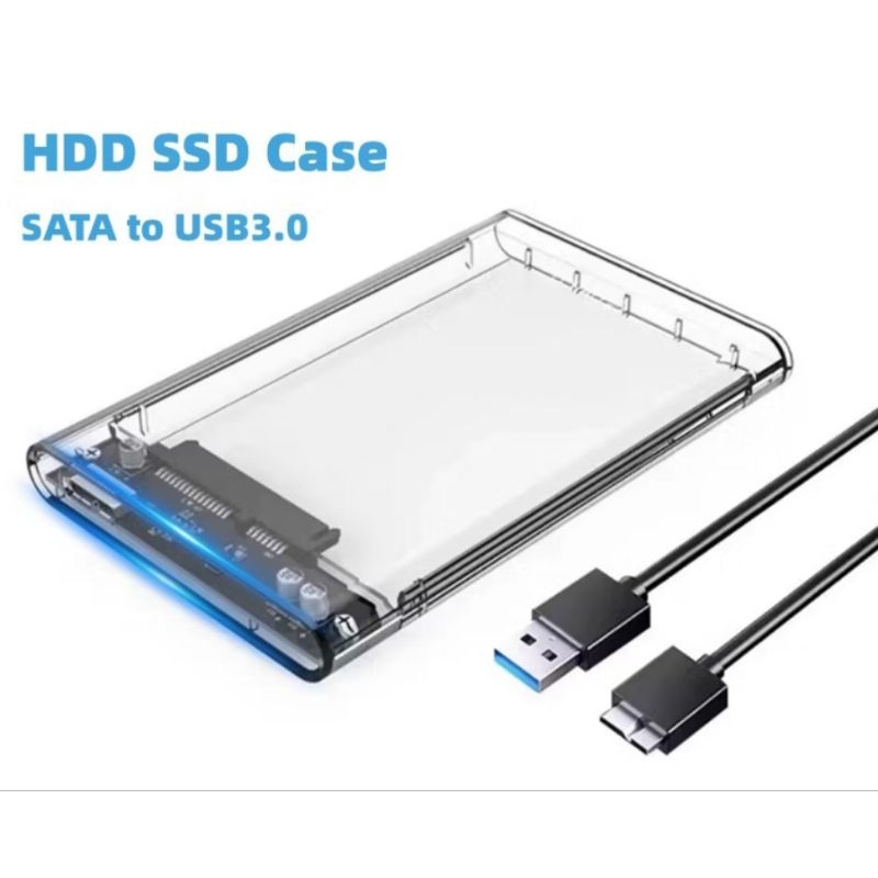 SSD ENCLOSURE HARD DRIVE KOTAK HARD DISK EKSTERNAL 2.5 INCH USB 3.0 TO USB