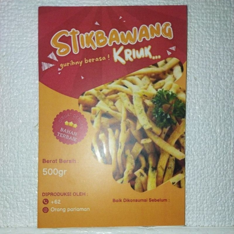 

stik bawang kriuk enak