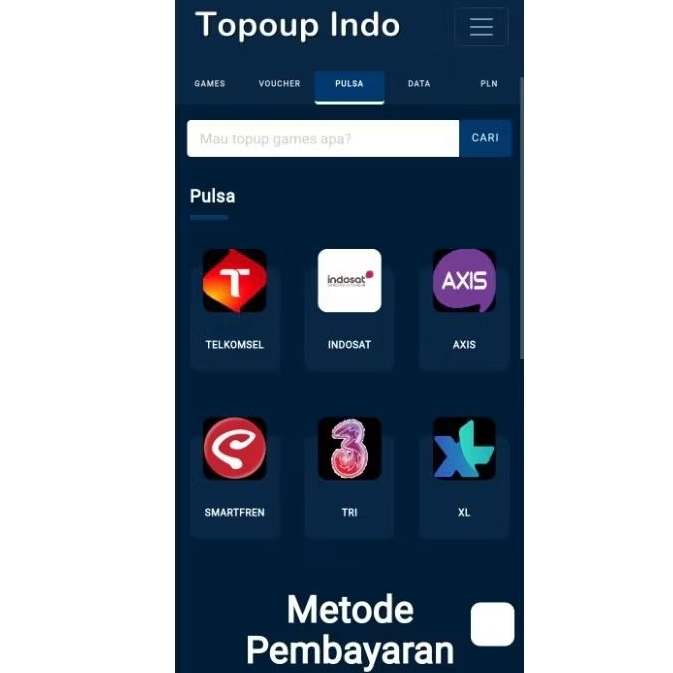 Script Top Up Game, PPOB dan Voucher