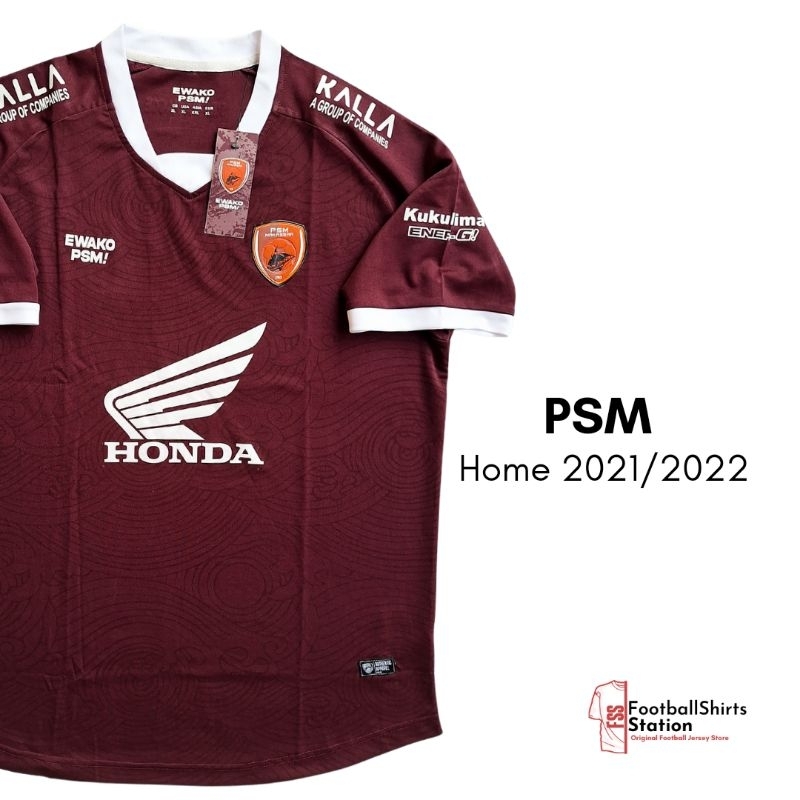 Jersey PSM Makassar Home 2021/2022 Size XXL Original PSM Store