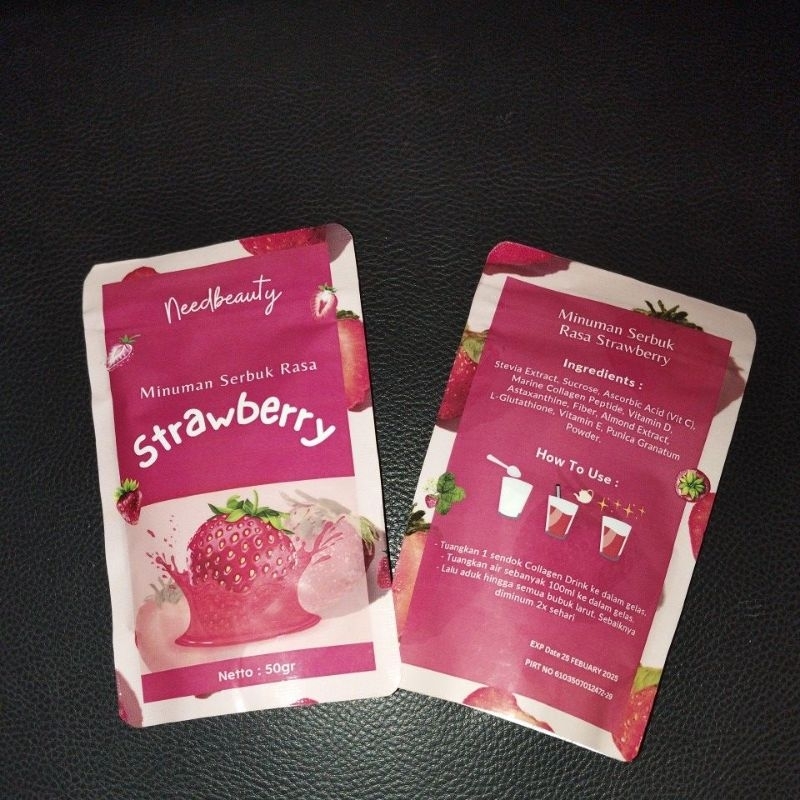 

Needbeauty Minuman Serbuk Rasa Strawberry