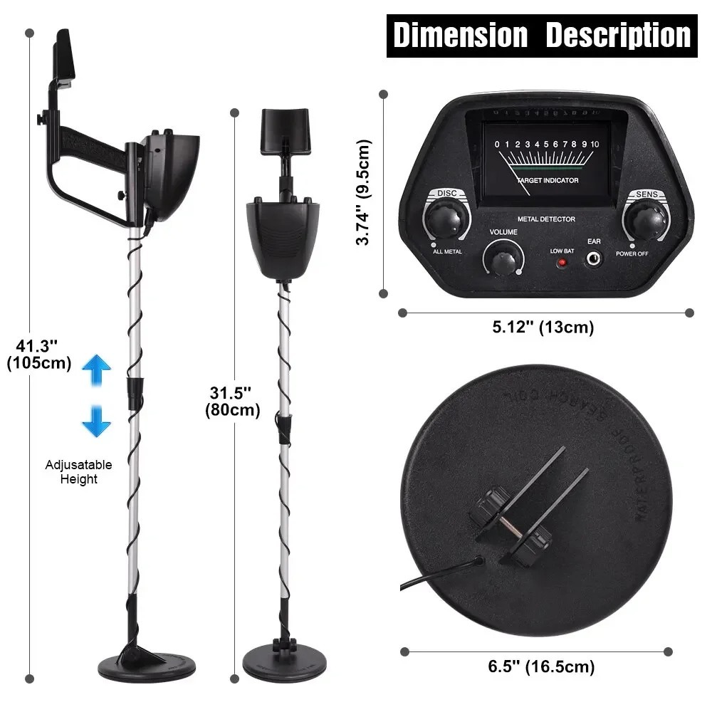 Sale Tianxun Original MD-4030 Metal Detector Tahan Air Pendeteksi Logam Detektor Logam Pendeteksi