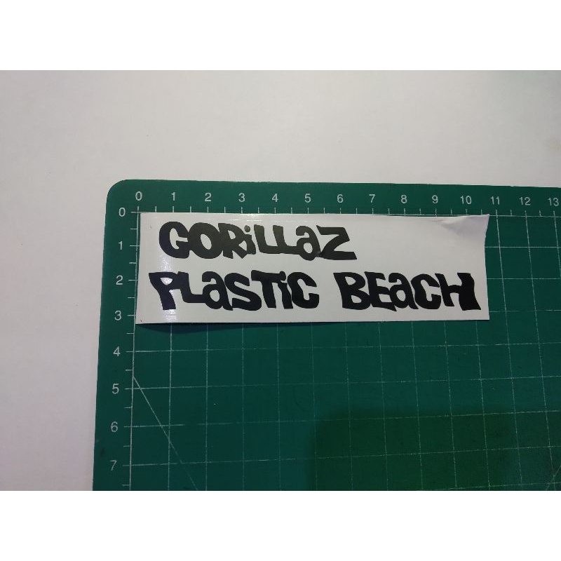

stiker cutting gorillaz