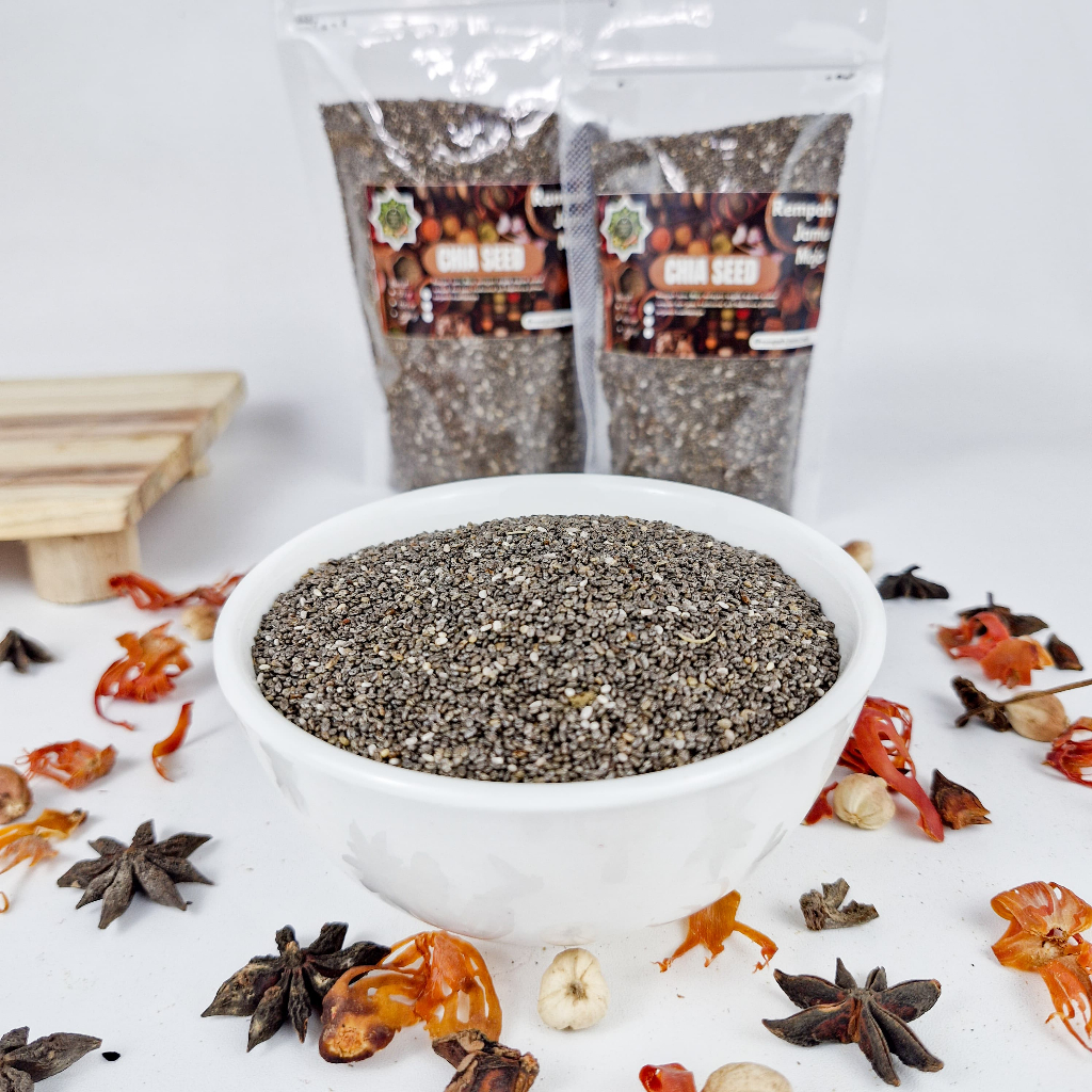 

Forcysn Chia Seed 100Gr // Ciasid // Jsr 100% Premium Quality