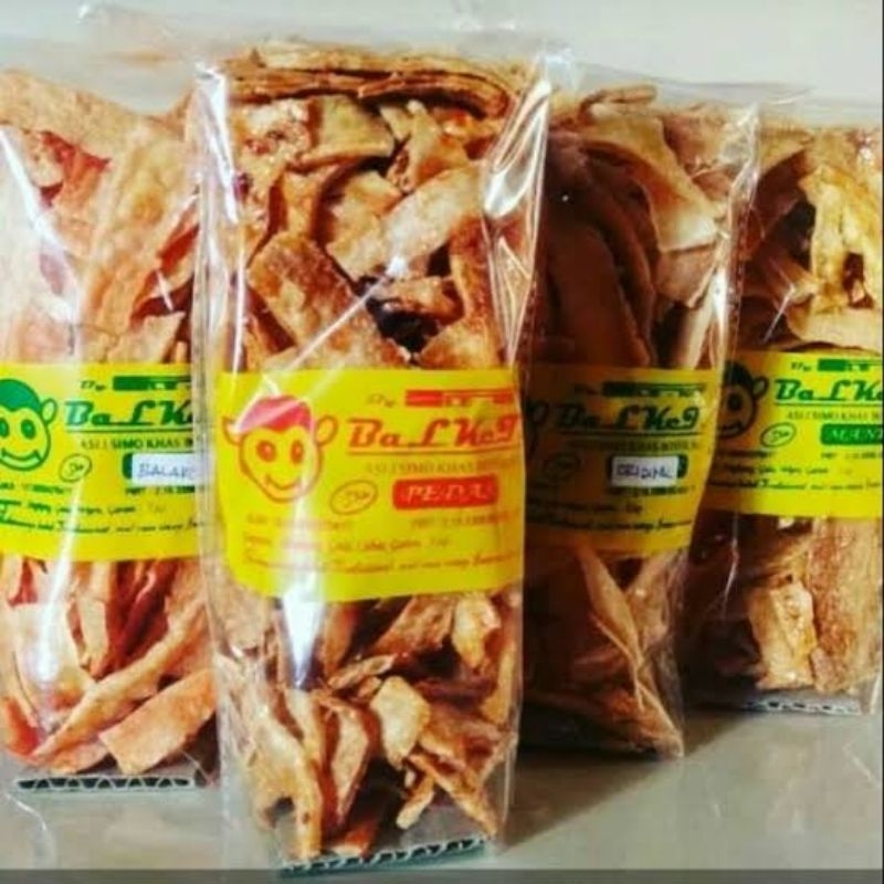 

Balung Kethek/keripik singkong/singkong iris manis gurih