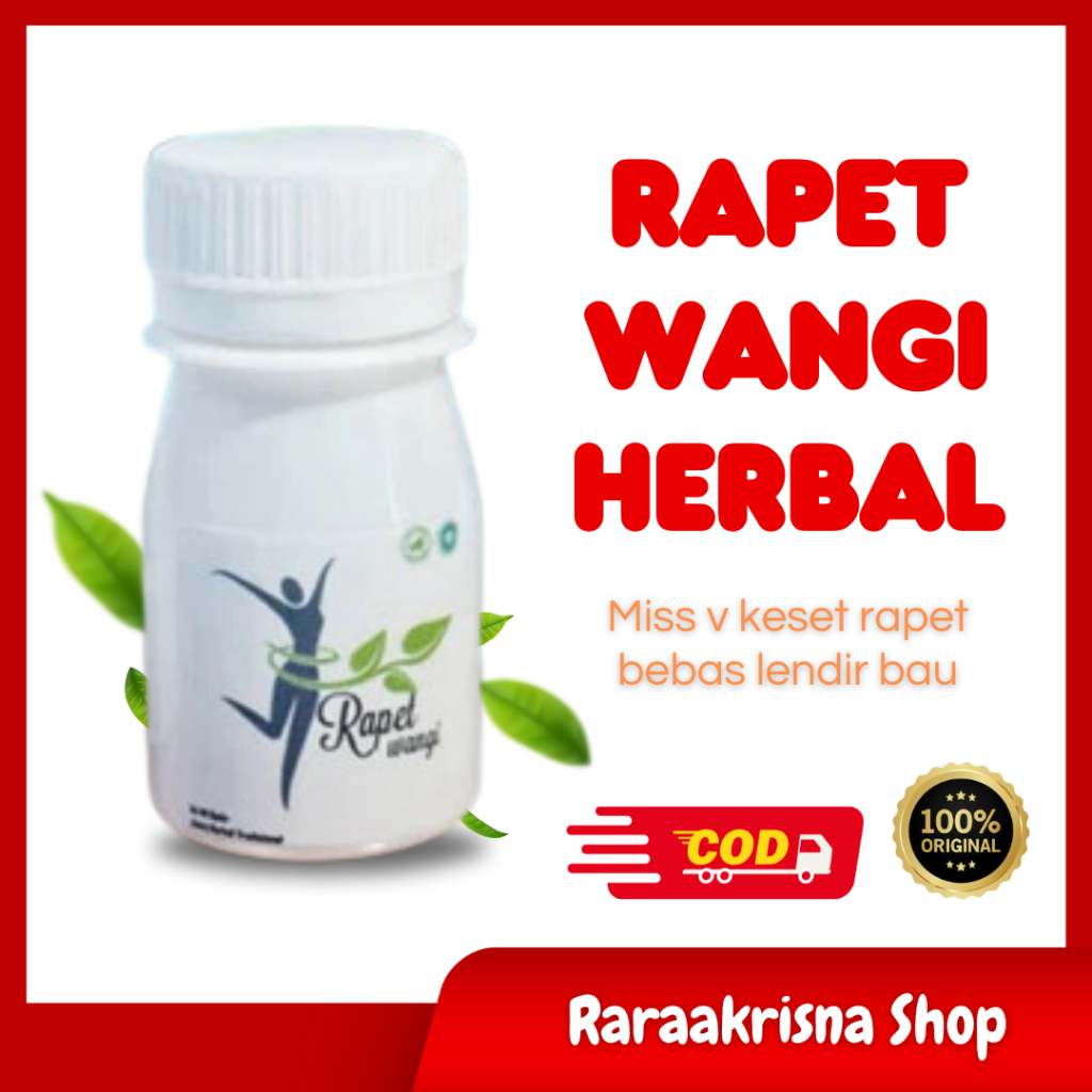[FREE GIFT] HERBAL JAMU RAPET DAN WANGI MANJAKANI MISS V KESET KEMBALI PERAWAN
