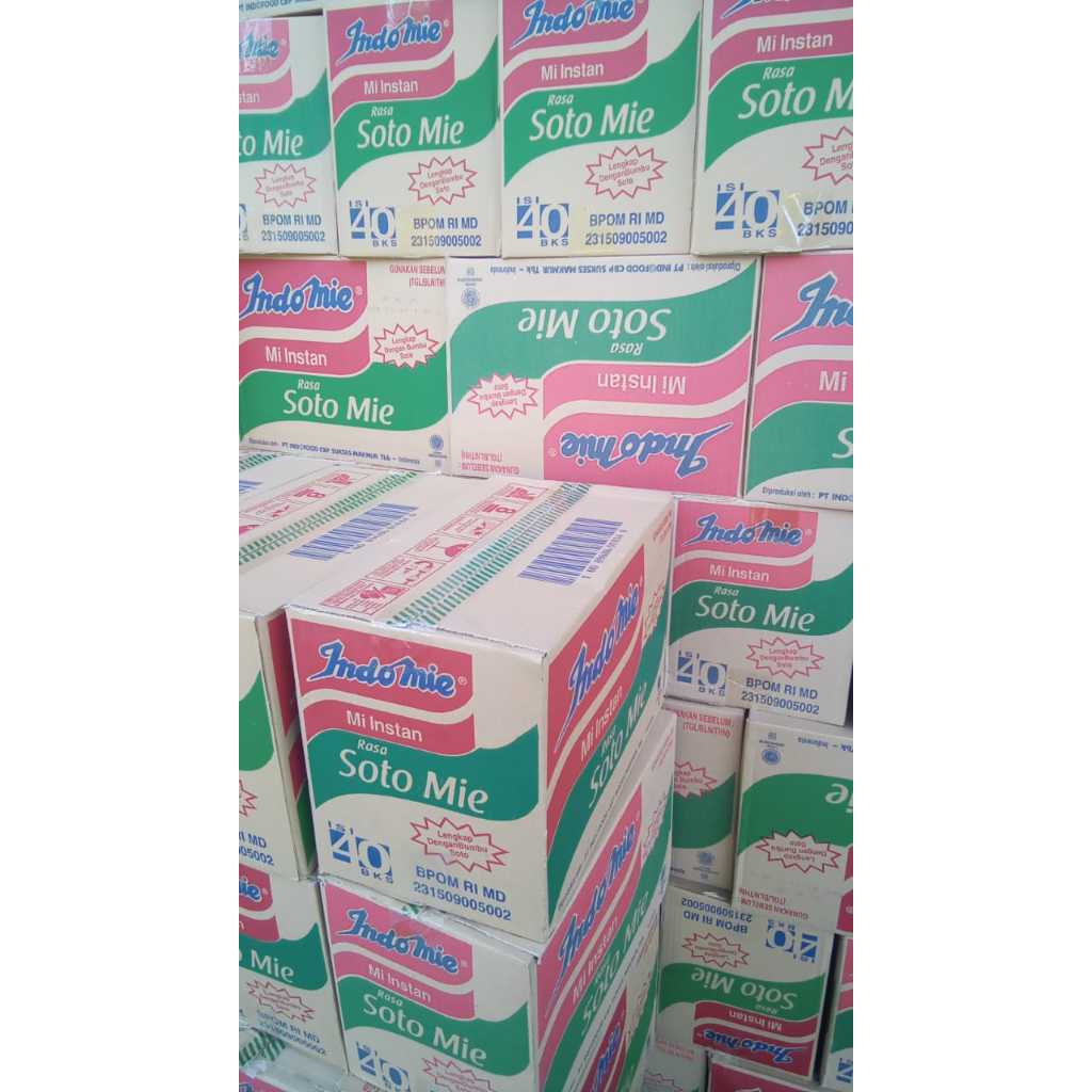 

Indomie Soto Mie (1 dus isi 40pcs)
