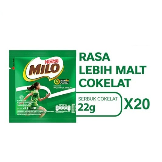 

Milo Active-Go Sachet 22g / 20 Pcs