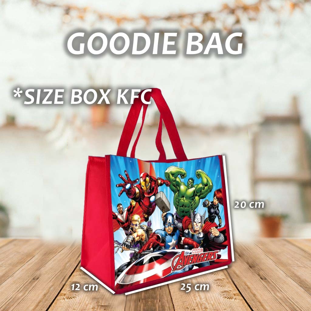 

tas goodie bag avanger