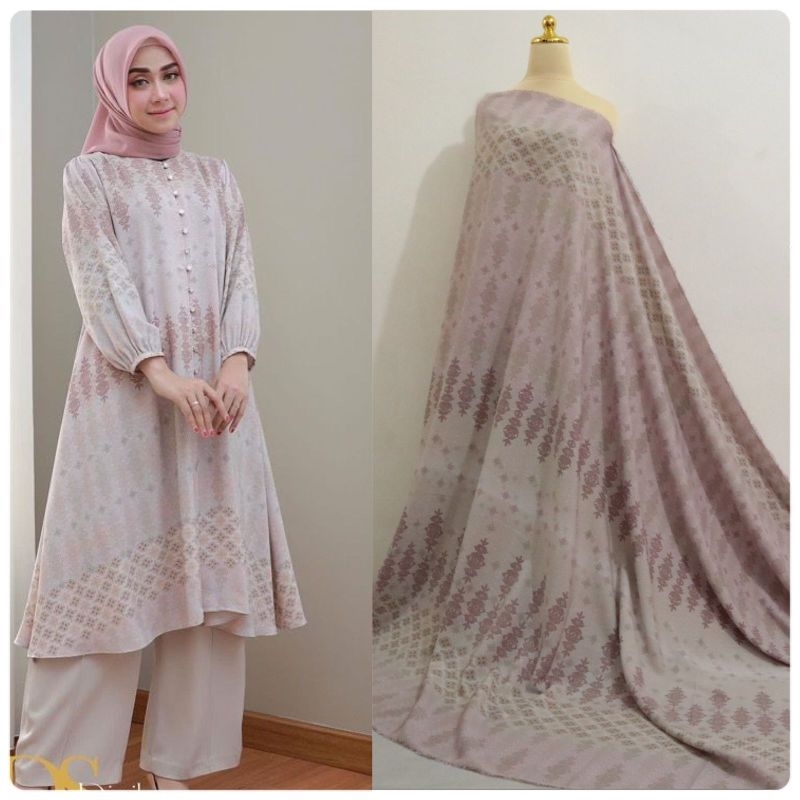 Kain Lionel Richie Motif TALAGO | Kain meteran | Kain seragam | textile | kain eceran