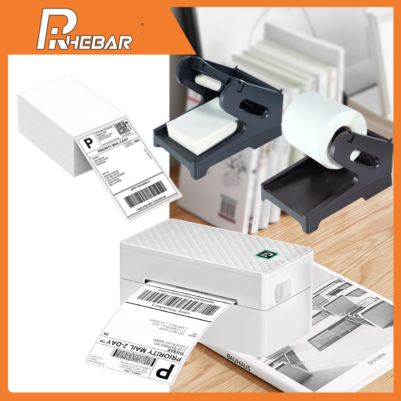 

RB Label resi termal 76x130mm 100x150mm 80x60mm Stiker kode batang RHEBAR