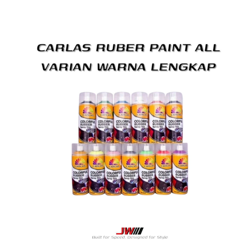 CARLAS RUBBER PAINT (BACA DESKRIPSI)  - CAT KARET CARLAS - PILOK CARLAS