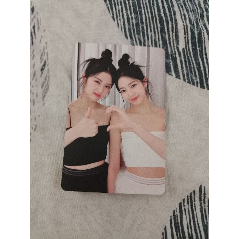 photocard Le Sserafim Kazuha Yunjin