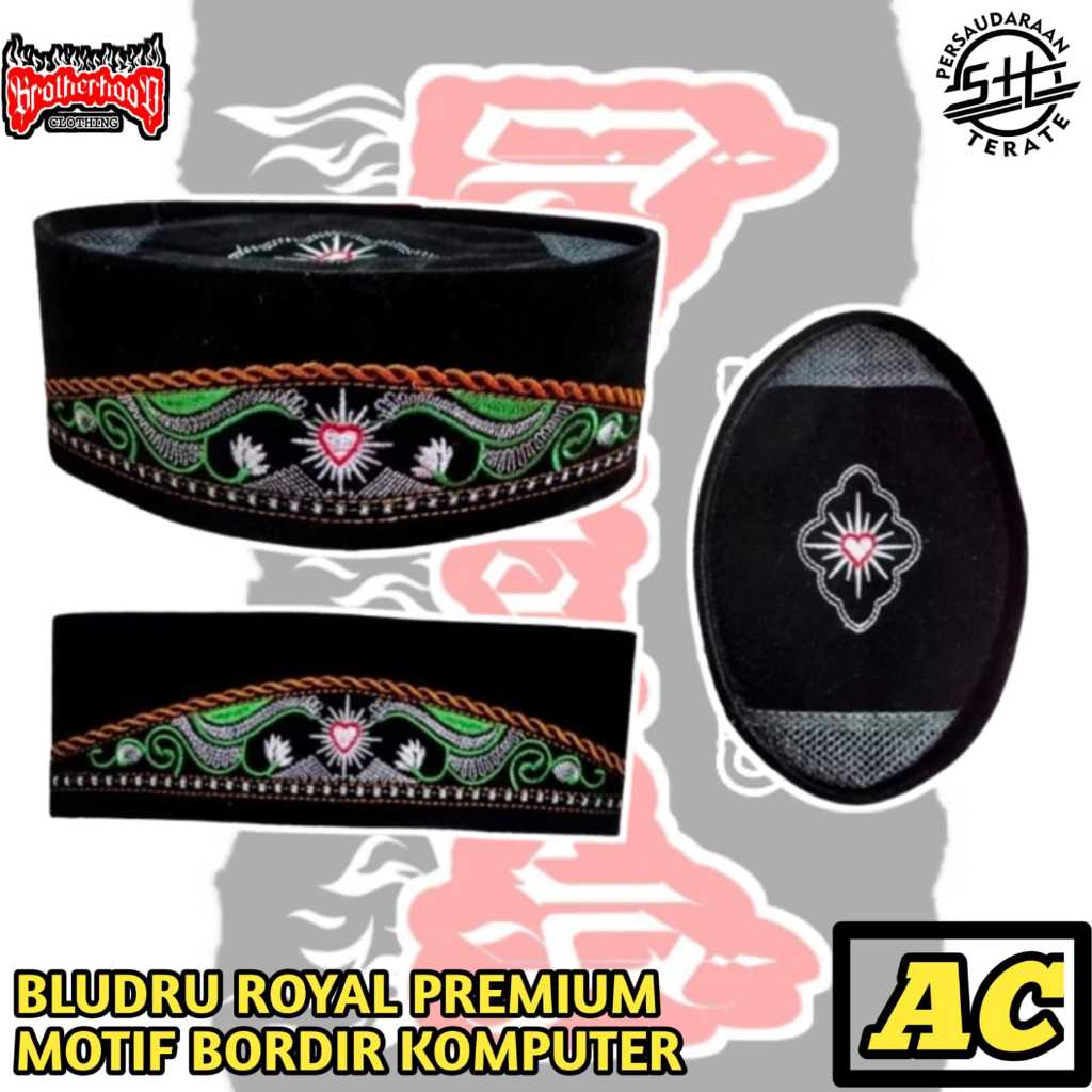 Songkok PSHT Batik Bordir/Peci Full Bordir PSHT