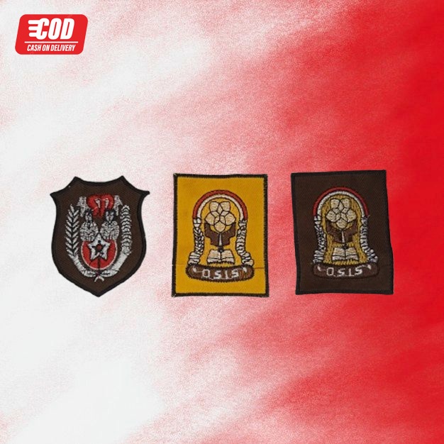 Bet Sekolah SD SMP SMA Logo Osis Bordir