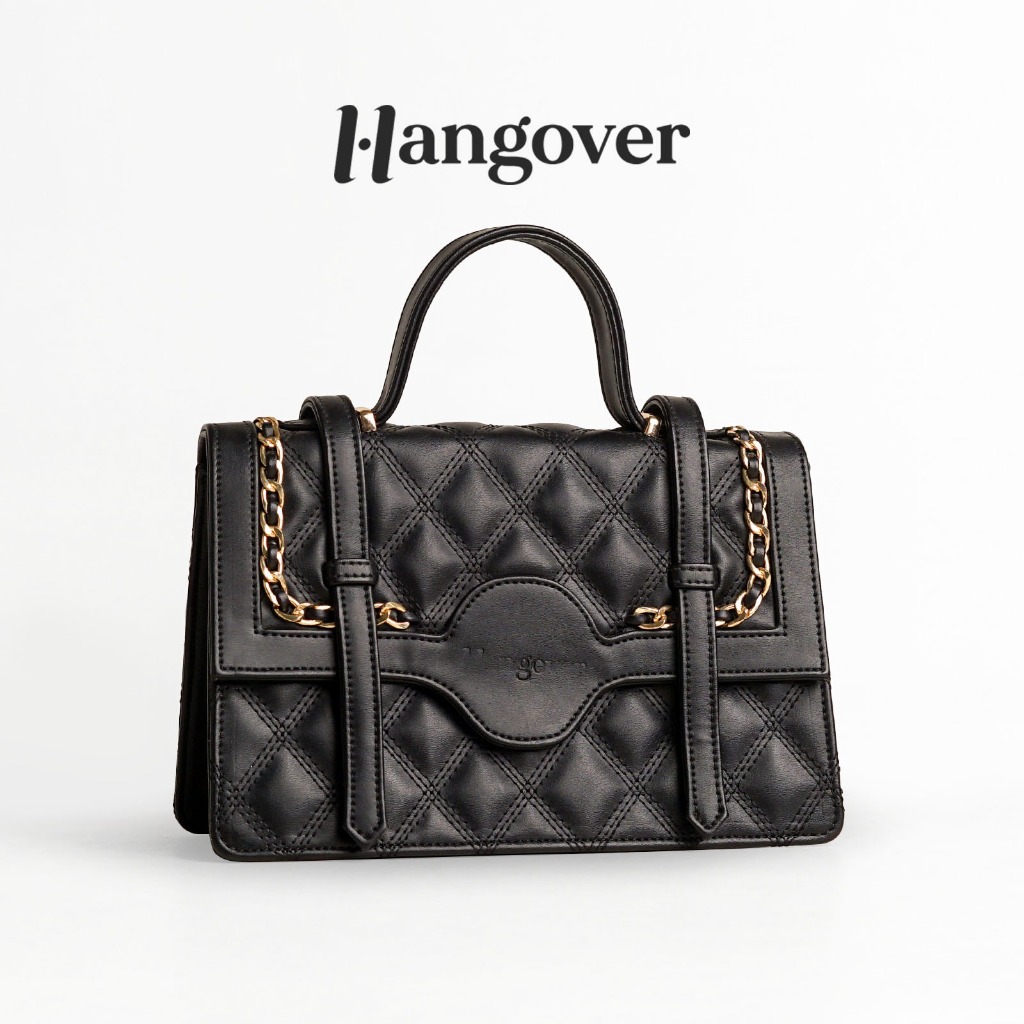 HANGOVER Galleria Charcoal Bloom Sling Bag Tas Wanita