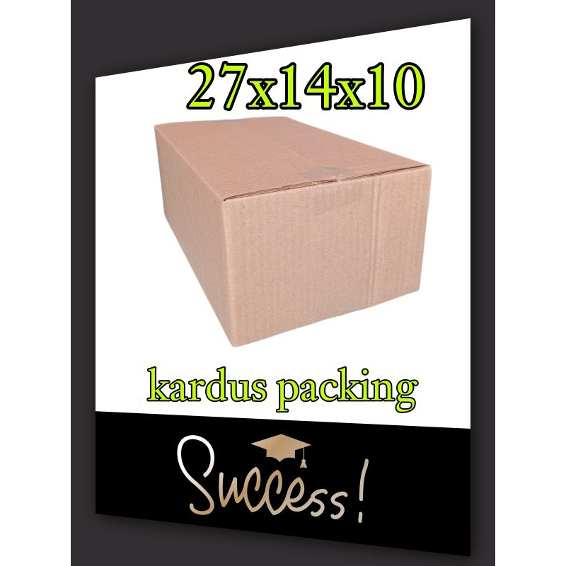 

kardus packing UK 27x14x10 kardus besar kardus kecil