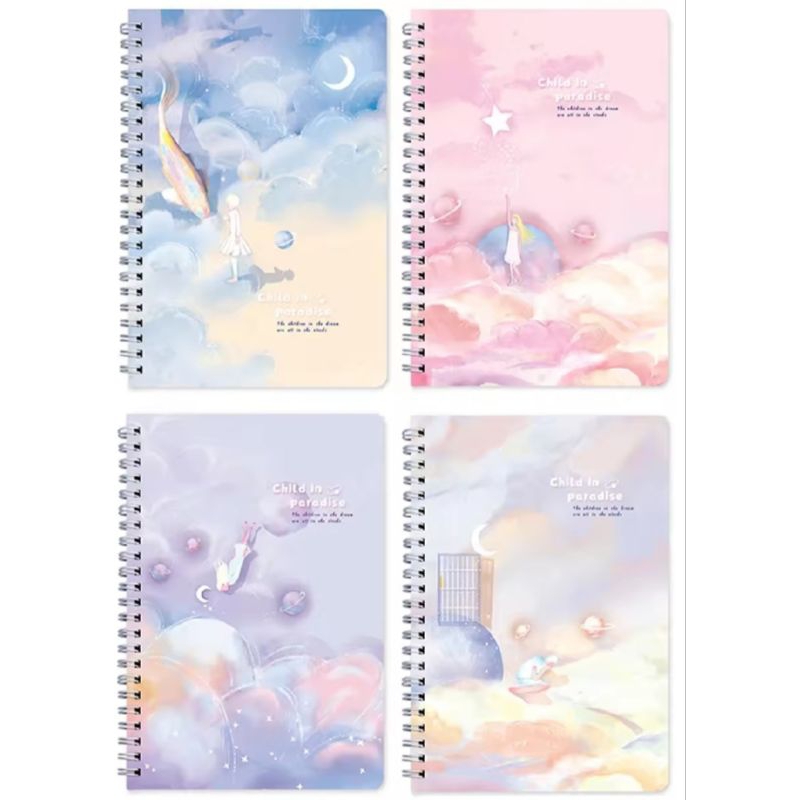 

Notebook Aesthetic ukuran A5 kualitas premium