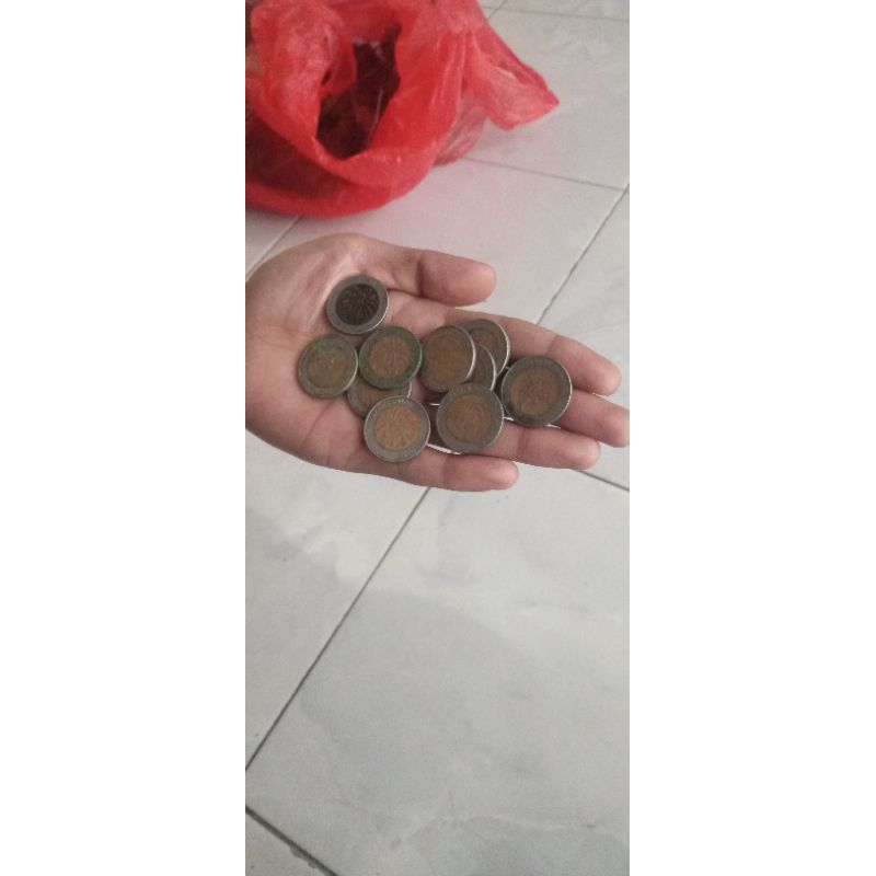 coin kuno 1000 kelapa sawit, dihargai tunas kelapa 10rb/biji
