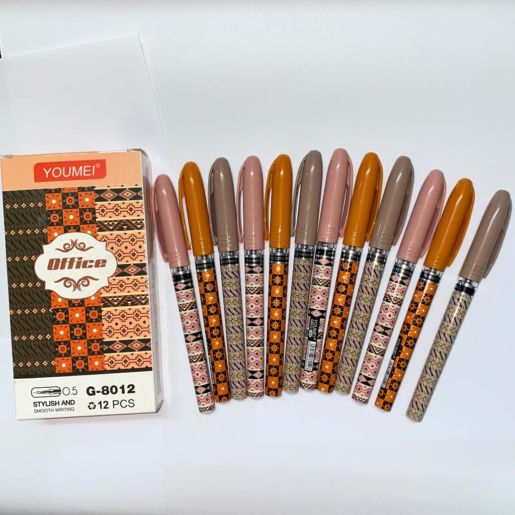 

[D] Gel Pen G-8012 (12pcs)