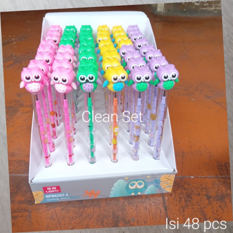 

Pensil Lantu/Alat Tulis (Harga untuk 48 pcs)