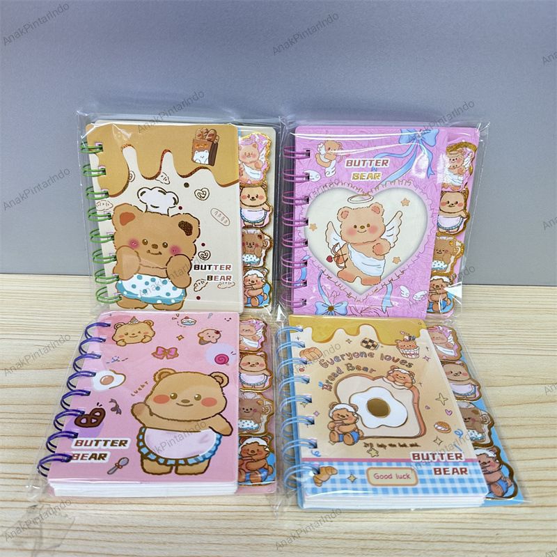 

BUTTER BEAR MINI NOTEBOOK [ BX-8110-42 ]