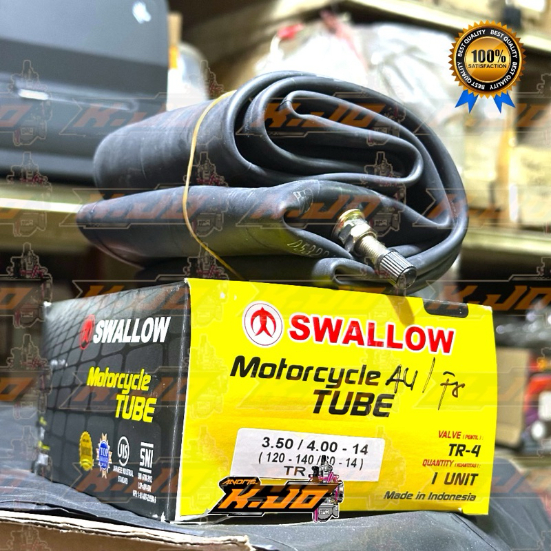Ban Dalam Motor 350 400 14 Swallow, Ban dalam Motor Matic 350/400-14 atau 120/70-14 atau 130/70-14 a