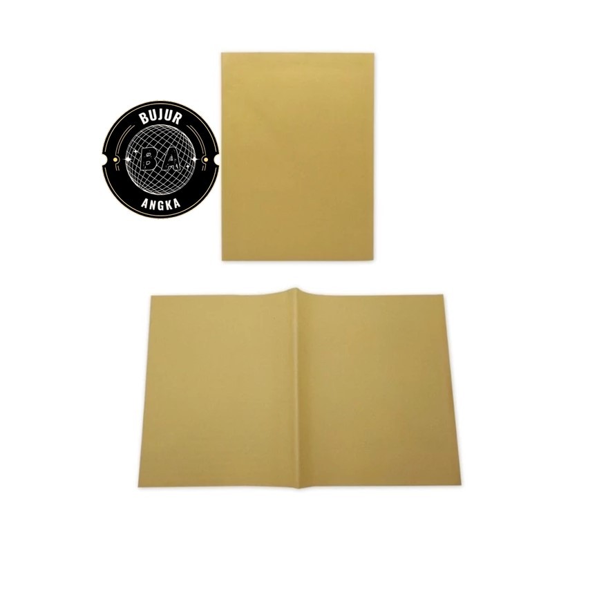 

(PER PACK) SAMPUL BUKU POLOS UKURAN BOXY