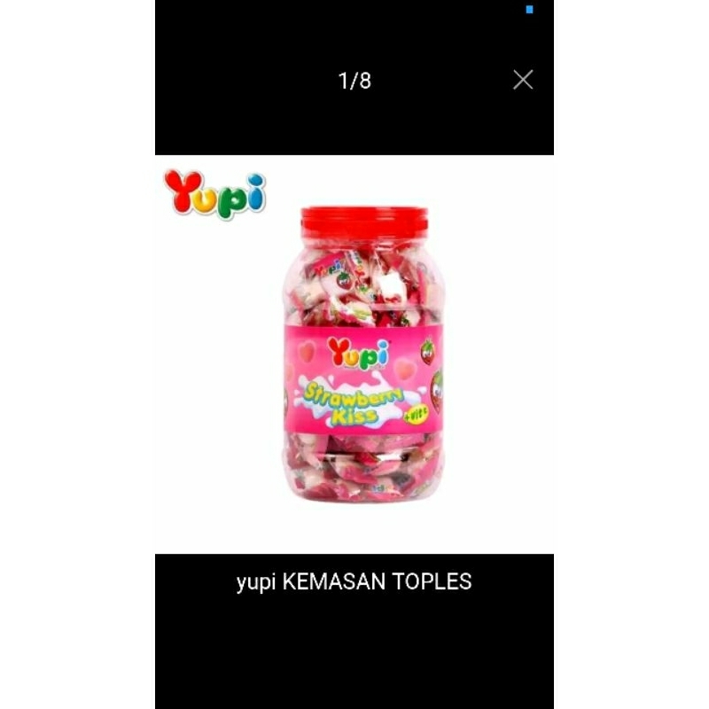 

yupi kemasan toples