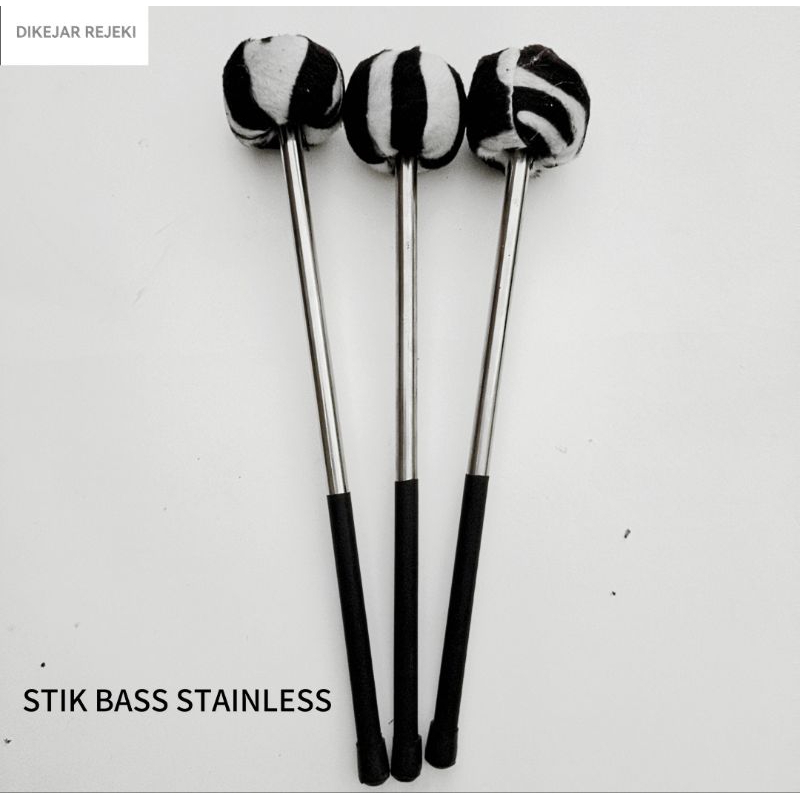 Stik Bass Jidor Hadroh/Drumband Stainless