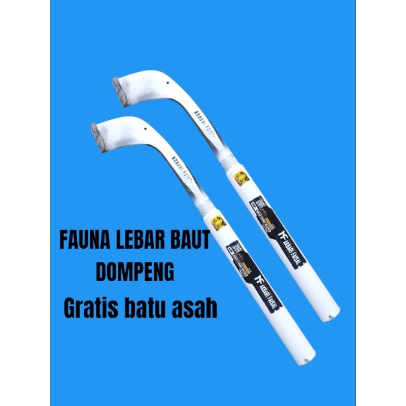 PISAU SADAP KARET FAUNA LEBAR SUDAH ASAH