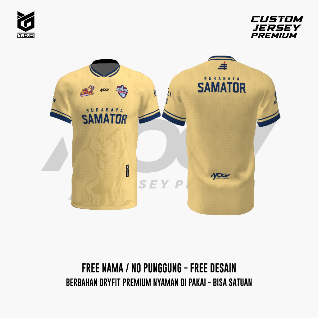 JERSEY JALAN SAMATOR ORIGINAL - PROLIGA 2025 PREMIUM - PREORDER [ BISA CUSTOM NOMOR/NAMA PUNGGUNG  |