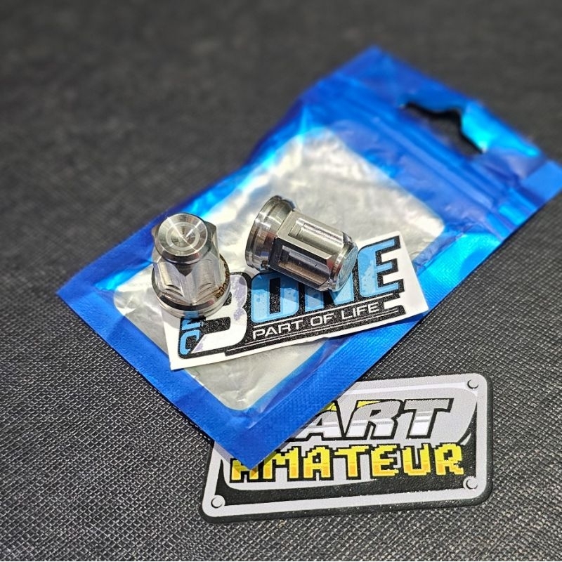 Mur knalpot Baut knalpot cb Tiger MP gl mur kenalpot stainless baut knalpot b one oneb