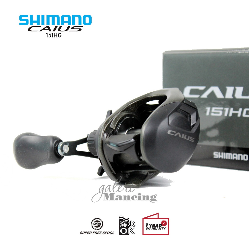 Reel BC SHIMANO CAIUS C [24] 150/151 HG | Saltwater Resmi