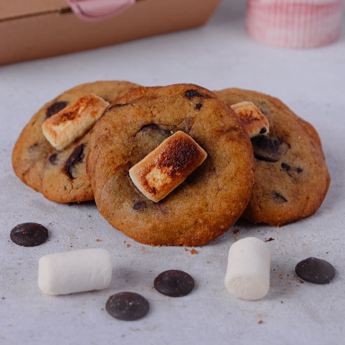 

S'mores Cookies - Premium Soft Cookies - Caketime.co